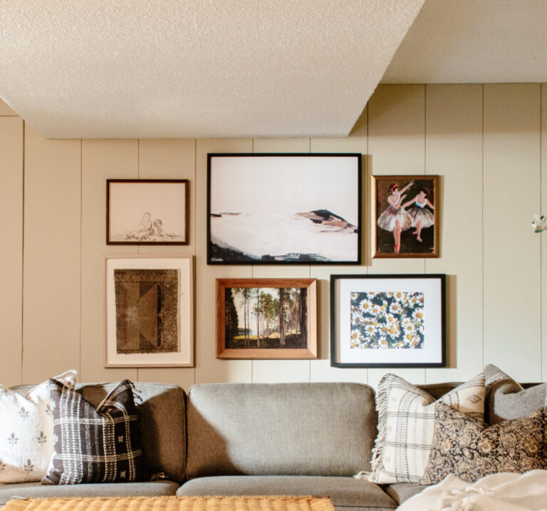 How to Create a Collected Gallery Wall